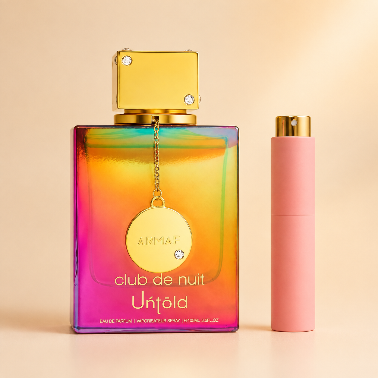 Armaf Club de Nuit Untold med Mat Koral Premium Twist Atomizer