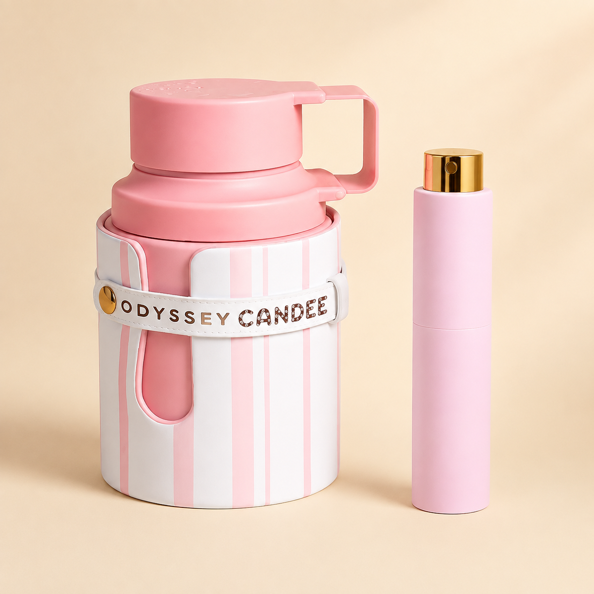 Armaf Odyssey Candee med Mat Lyserød Premium Twist Atomizer