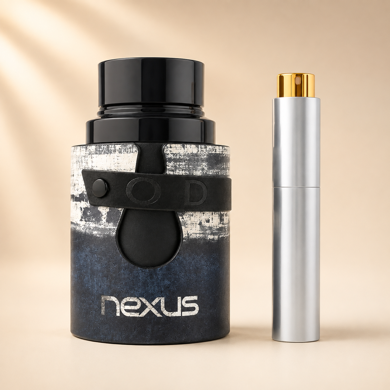 Armaf Odyssey Nexus med Sølv Premium Twist Atomizer