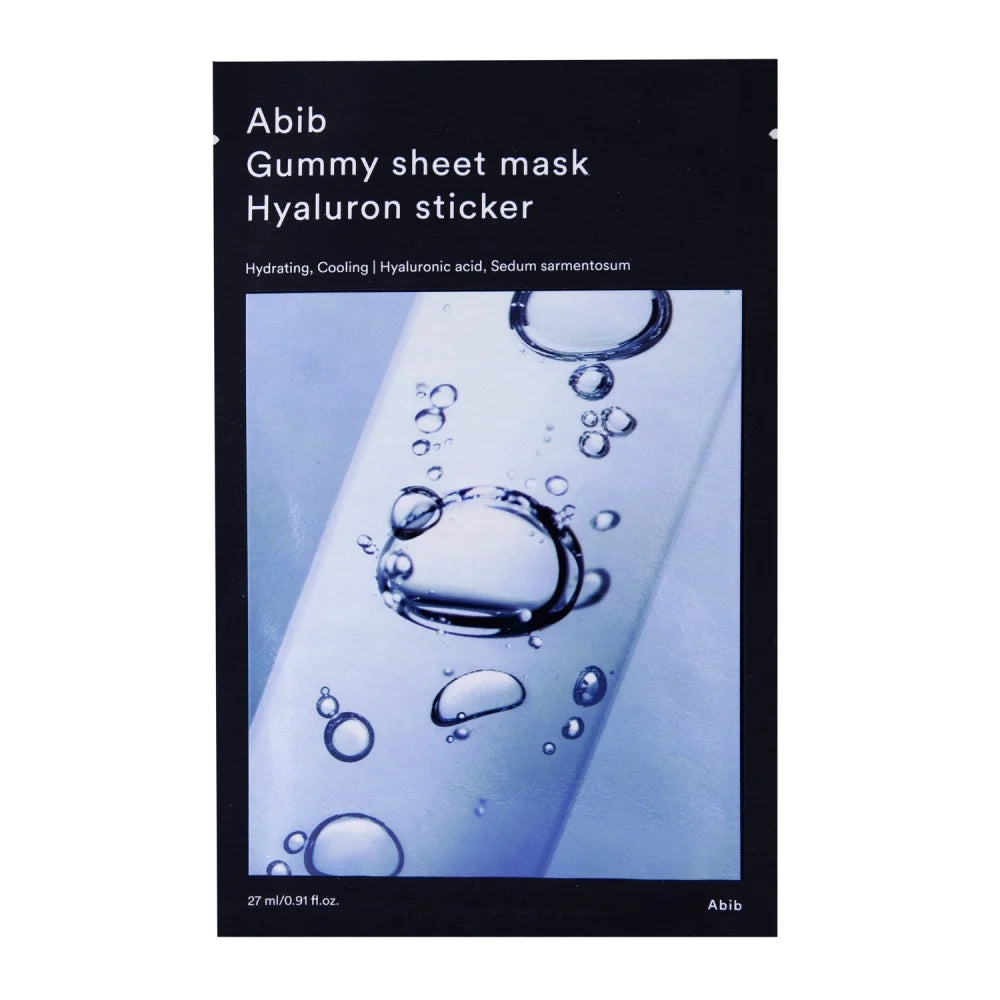 Hyaluron-fugtmaske – Abib Gummy Sheet Mask 27 ml