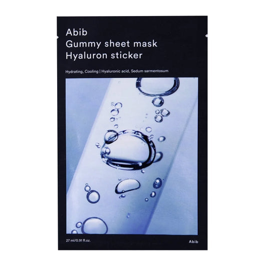 Hyaluron-fugtmaske – Abib Gummy Sheet Mask 27 ml