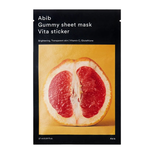 Vitamin-glowmaske – Abib Gummy Sheet Mask 27 ml