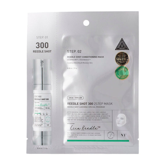 Reedle Shot 300 intensiv behandling – VT Cosmetics 2-Step Mask