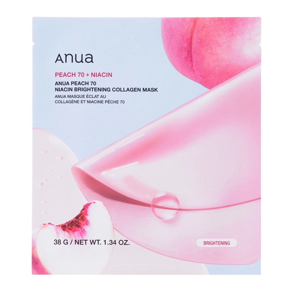 Peach glow-collagenmaske – Anua 38 g