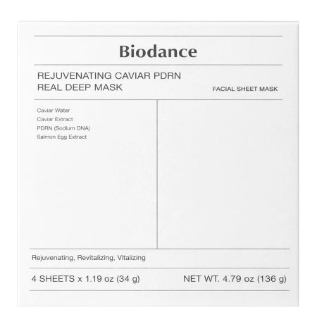 Caviar PDRN maske-kur – Biodance 4 stk.