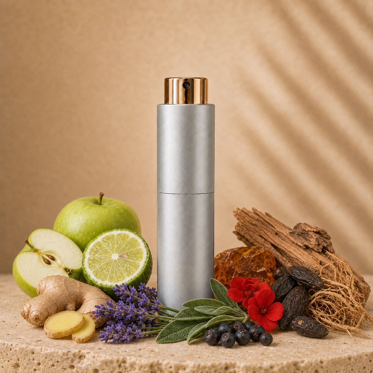 Lattafa Fakhar Homme 10 ml – atomizer og duftnoter